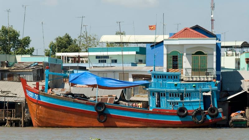 From the Mekong Delta to the Angkor Temples, Hanoi, and Halong Bay (port-to-port cruise)