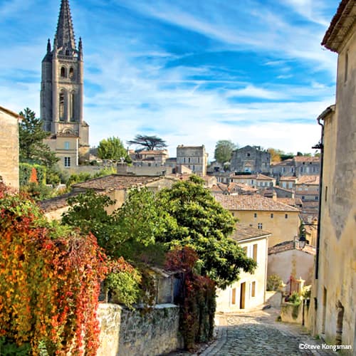 Oenological cruise: At the heart of a prestigious wine region (port-to-port cruise)