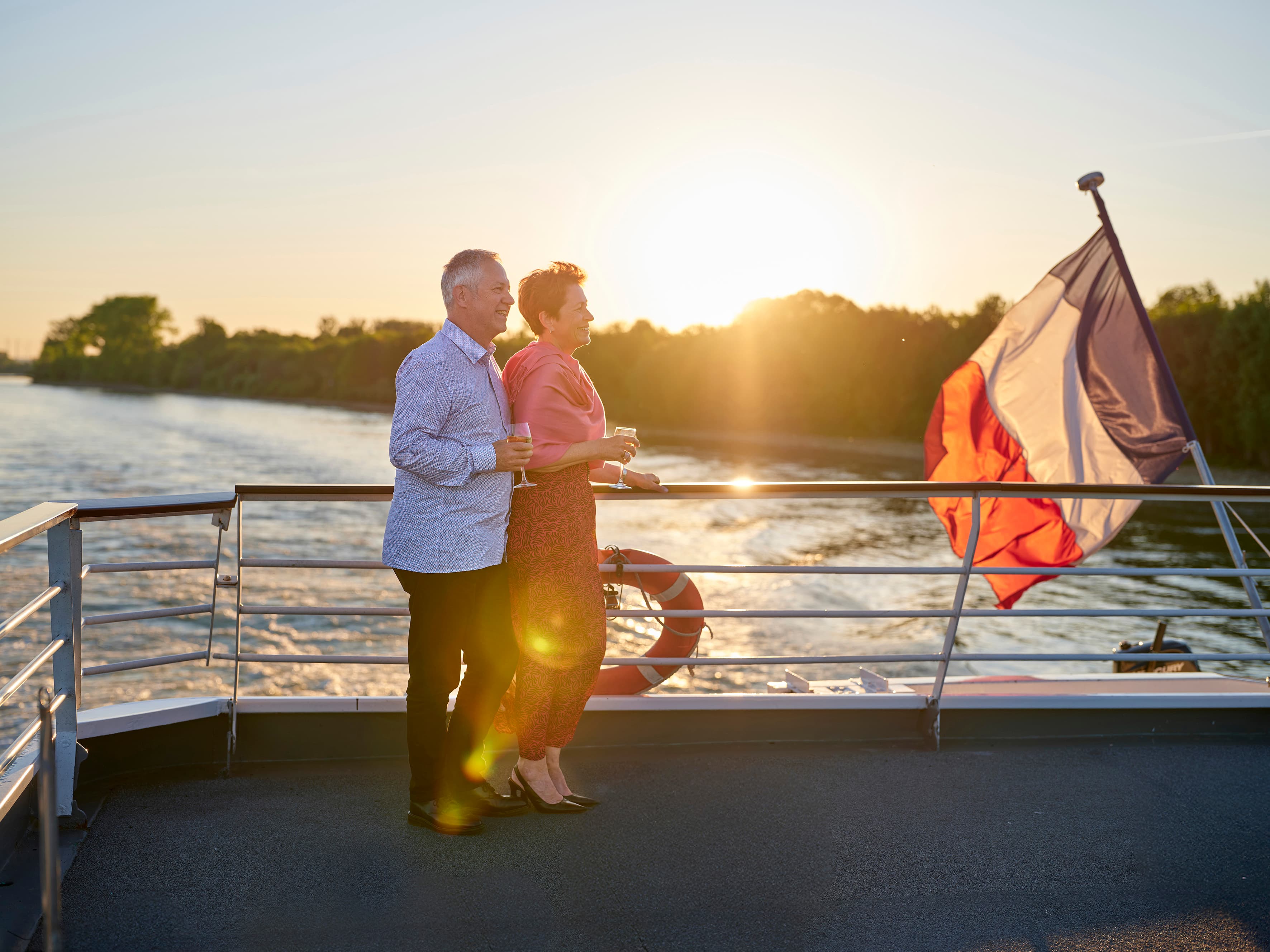 Gastronomy on the Rhine with Marc Haeberlin(2) (port-to-port cruise)
