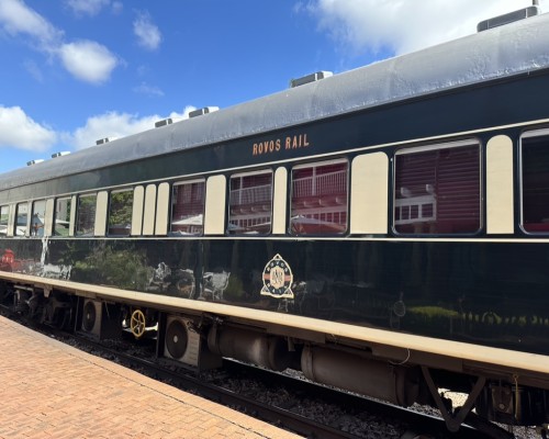 Pretoria - Onboard Rovos Rail (L,D)